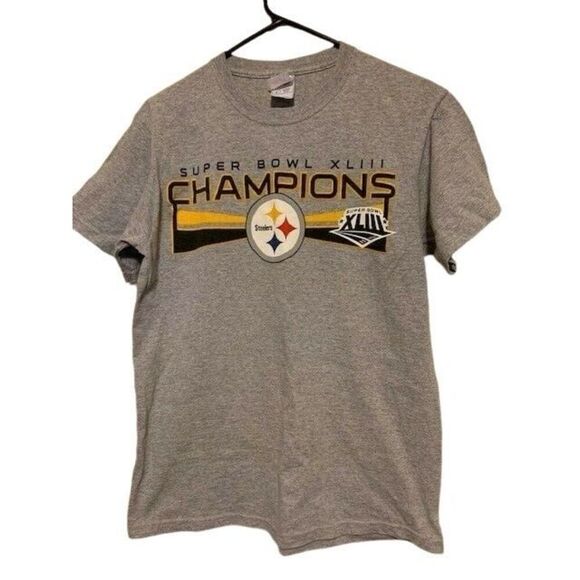 PITTSBURGH STEELERS SUPER BOWL XLIII SIZE MEDIUM T-SHIRT - Picture 1 of 5